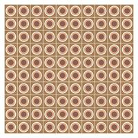 Vintage Circular Geometric Pattern vector