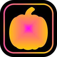 Jack-O-Lantern Icon Design vector