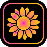 Floral Arrangement Icon Design vector