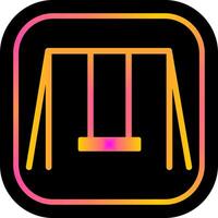 Swing Time Icon Design vector
