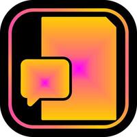 Feedback Form Icon Design vector