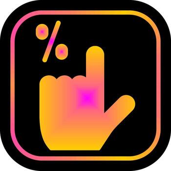 Click Through Rate Icon Design vector