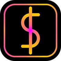 Dollar Icon Design vector