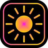 Sun Icon Design vector