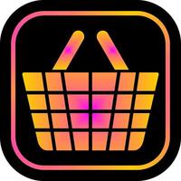 Shopping Basket Icon Design vector