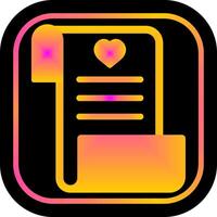 Wishlist Icon Design vector