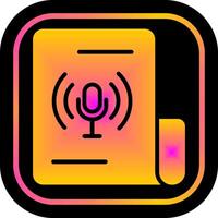 Podcast Icon Design vector