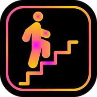 Career Ladder Icon Design vector