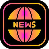 News Website Icon Design vector