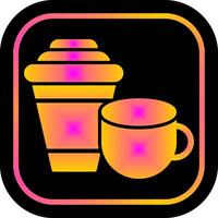 Coffee or Tea Icon Design vector
