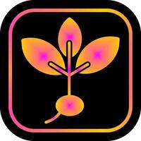 Seedling Icon Design vector