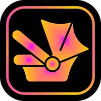Car Seat Safety Icon Design vector
