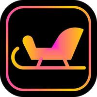 Sleigh Icon Design vector