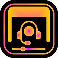 Support Forum Icon Design vector