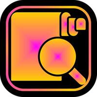 Profile Evaluation Icon Design vector