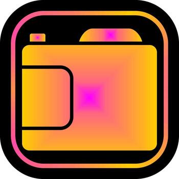 cámara modos icono diseño vector