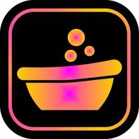 Bubble Bath Icon Design vector