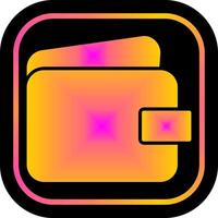 Wallet Icon Design vector