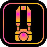 Camera Straps Icon Design vector