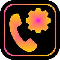 Technical Help Icon Design vector