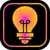 Light Bulb Icon Design vector