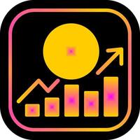 Career Growth Icon Design vector