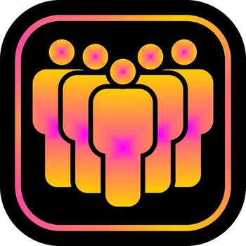 Diversity and Inclusion Icon Design vector