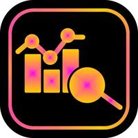 Data Analytics Icon Design vector