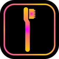 Tiny Toothbrush Icon Design vector