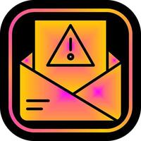 Spam Filter Icon Design vector