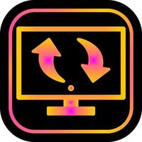 Migrate Icon Design vector
