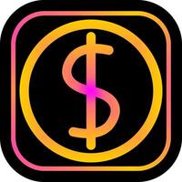 Dollar Icon Design vector