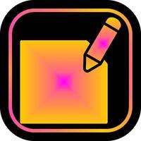 Photography Editing Icon Design vector