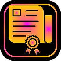 Journalism Award Icon Design vector