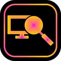 Data Research Icon Design vector