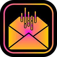 Mail Sorting Icon Design vector