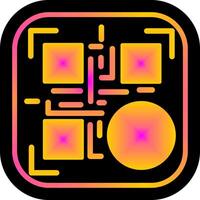QR Code Payment Icon Design vector