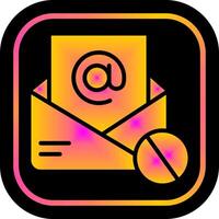 Junk Mail Icon Design vector