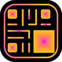 QR Code Checkout Icon Design vector
