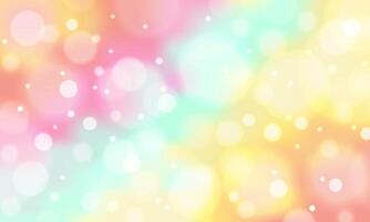 Dreamy pastel bokeh background with soft focus and vibrant colors. Perfect for feminine branding, wedding invitations, or social media posts. vector