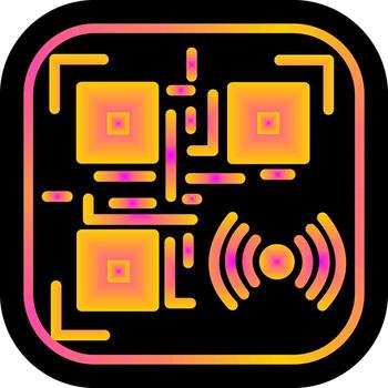 37 - QR Code Wi-Fi.eps vector