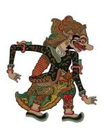 Resi Bagaspati Wayang puppet show, Indonesian shadow puppet. vector