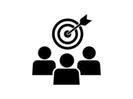 Target Audience Icon, Accurate Target. vector
