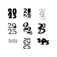 2025 logo design vector