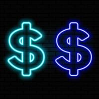 USD dollar wireframe digital 3d illustration. Low poly business, data cash, and finance concept with lines, dots, and starry sky on blue background. vector