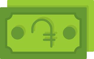 Armenian Dram Note Flat Style Icon Design vector