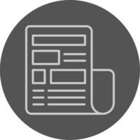 News Icon Design vector