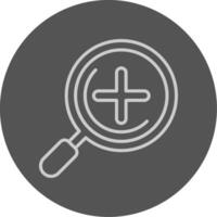 Zoom in Icon Design vector