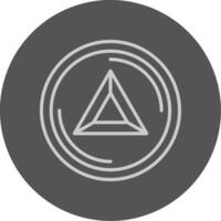 Basic Attention Token Outline Style Icon vector