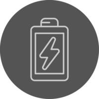 Battery saver Icon Design vector